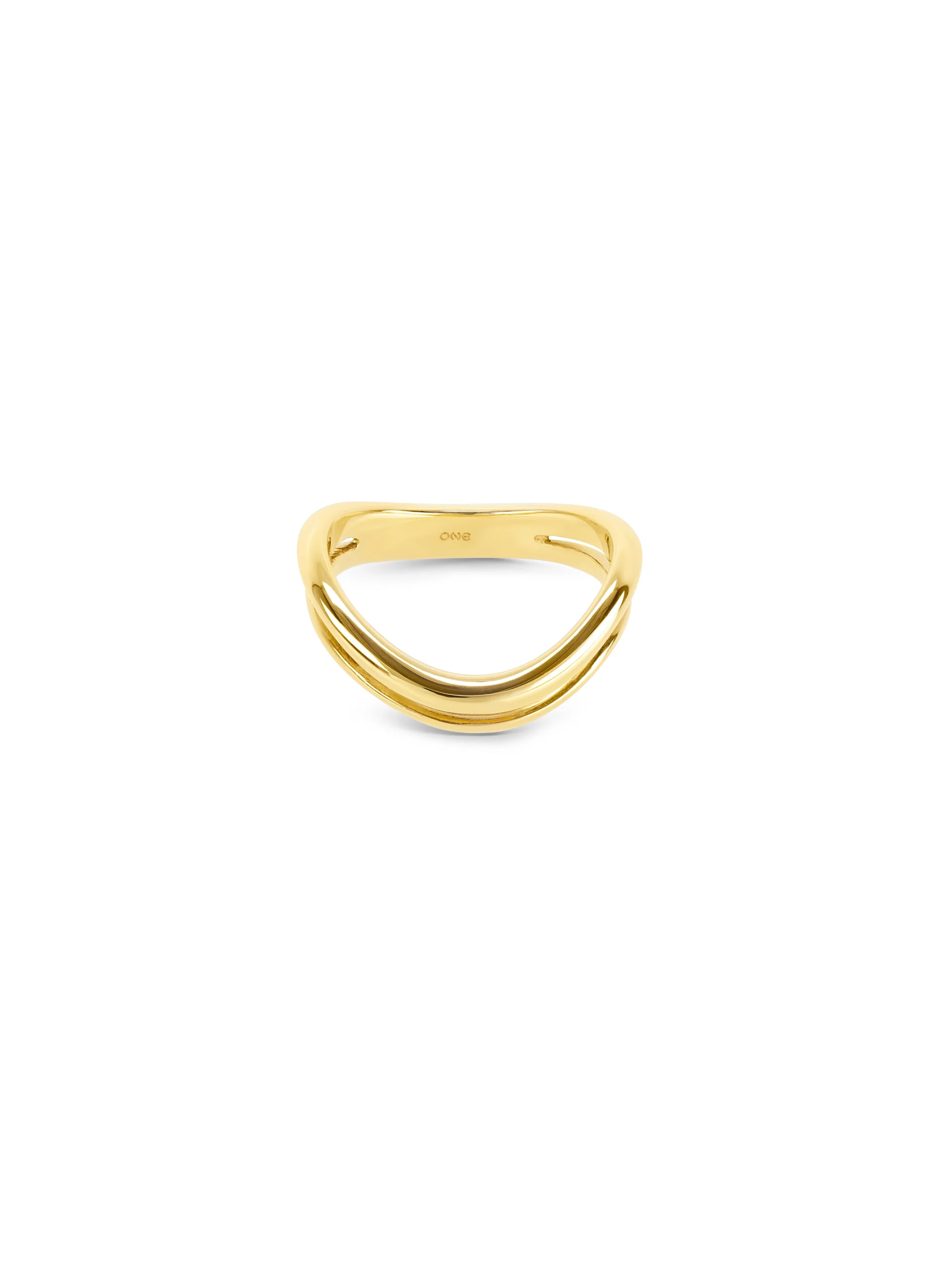 Anel One Infinity Double Gold - Image 4