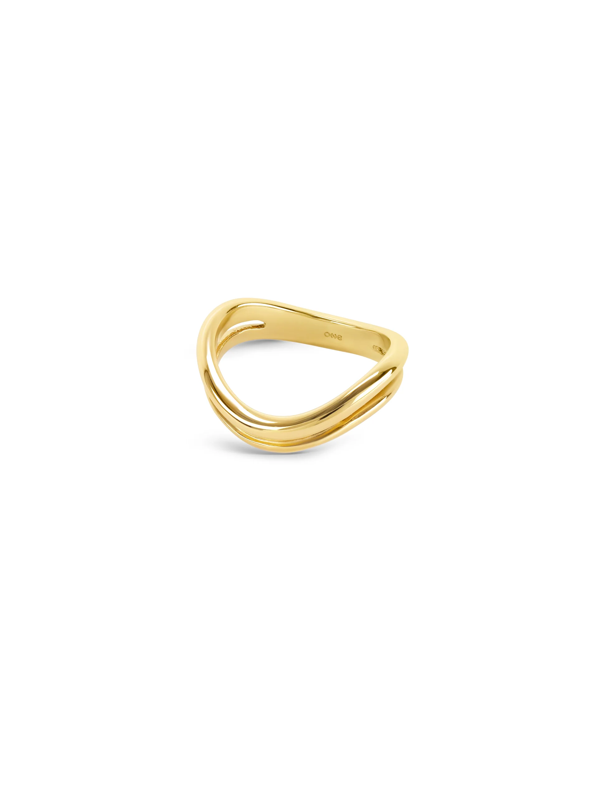 Anel One Infinity Double Gold - Image 5