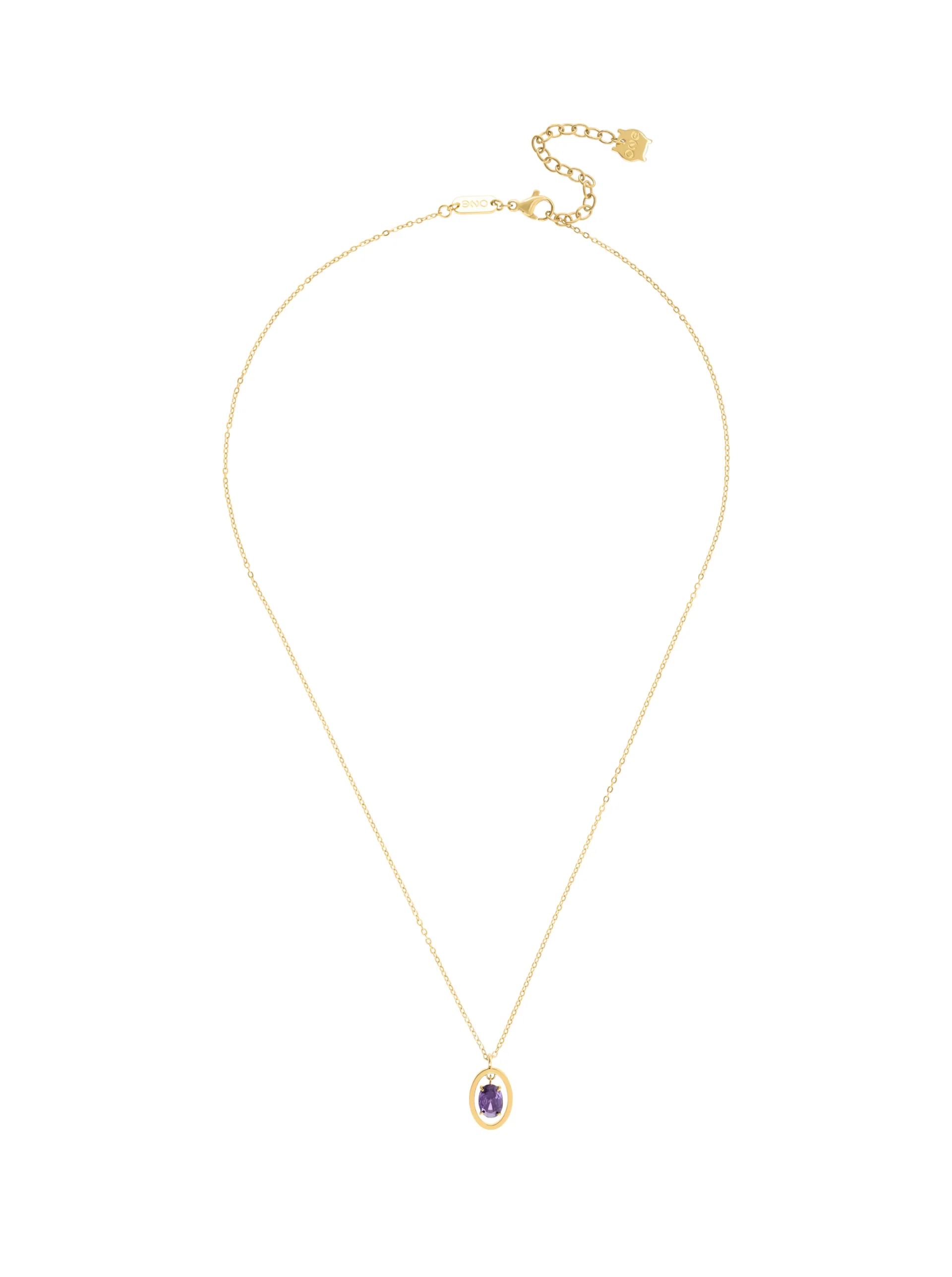 Colar One Birthstone Fevereiro - Sabedoria - Image 3