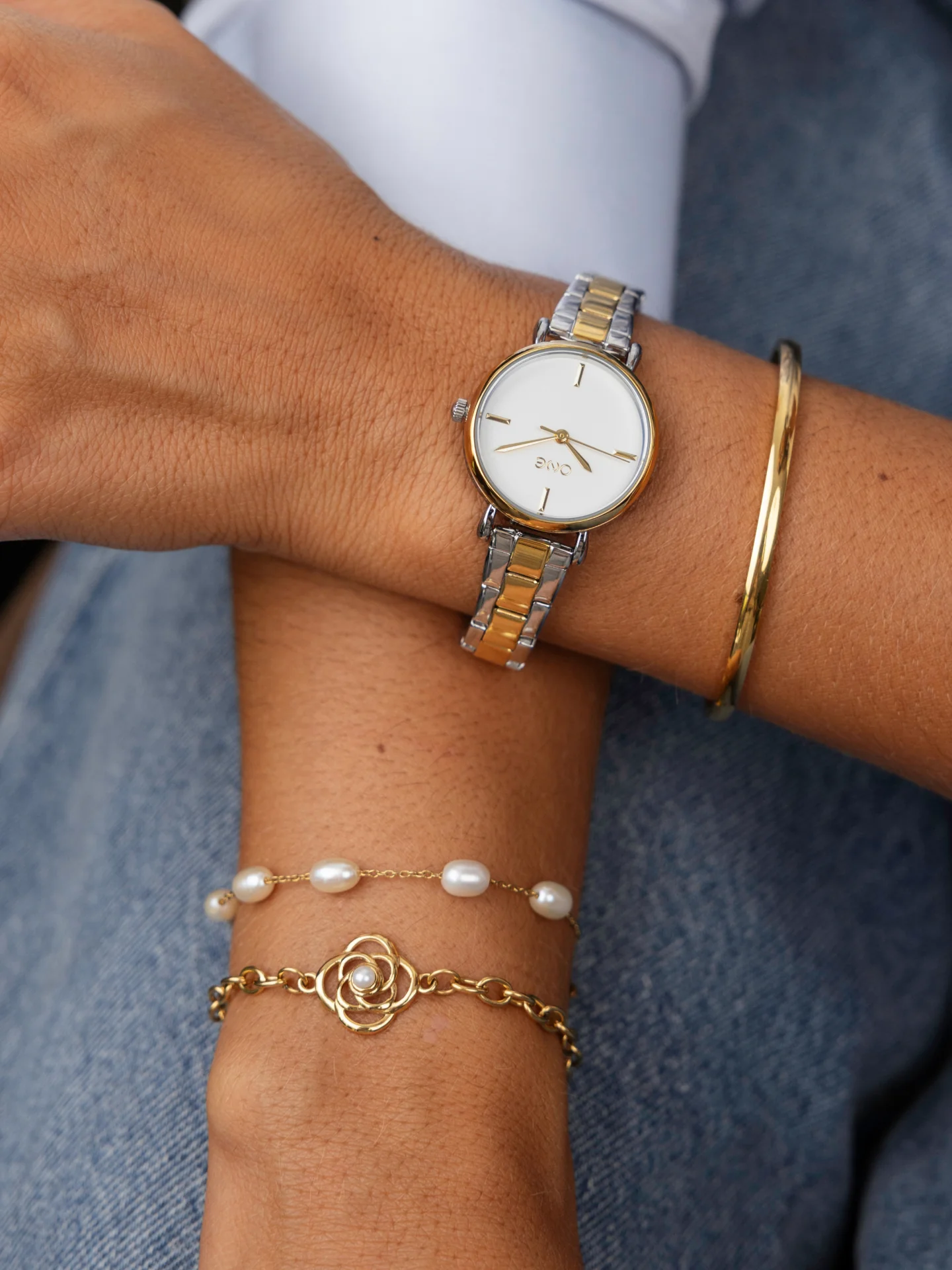 Pulseira One Rose Infinite Pearl - Image 2