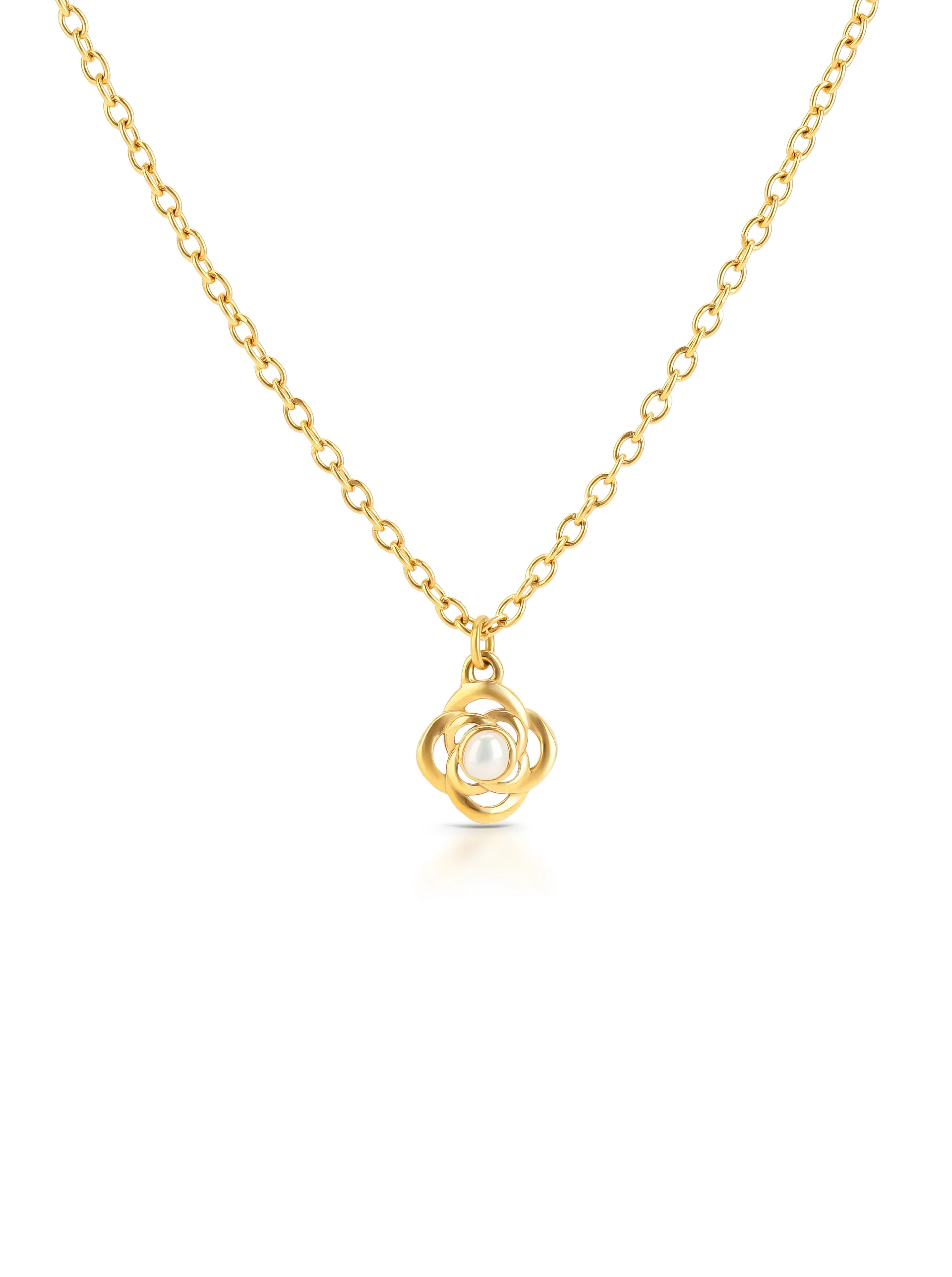Colar One Rose Petite Pearl