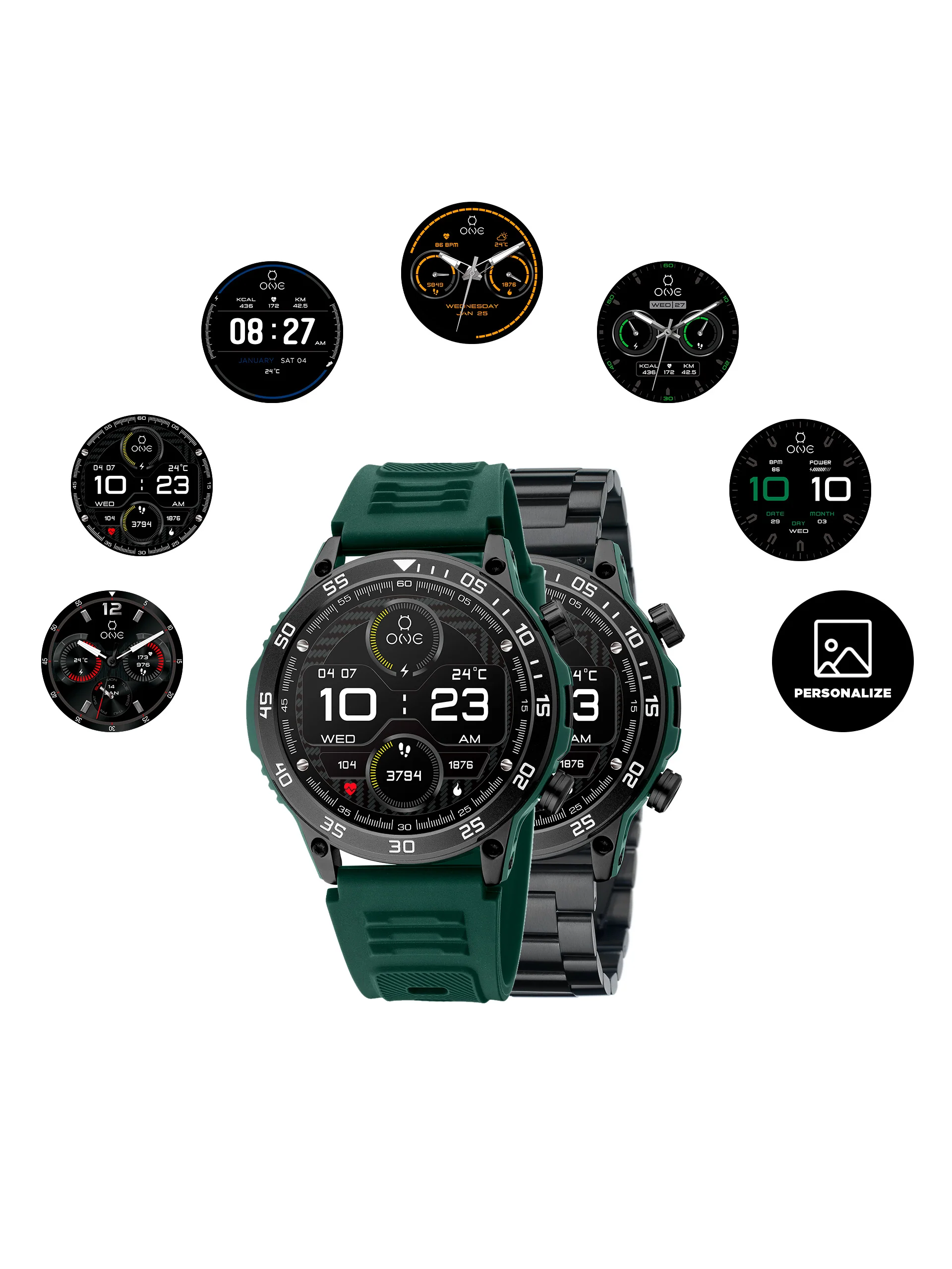Box One Men SportyCall Green - Image 3